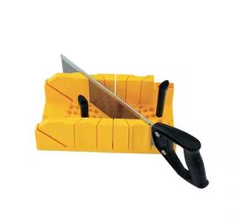 Stanley 14.5 in. Deluxe Clamping Miter Box with 14 in. Saw @Tools-719