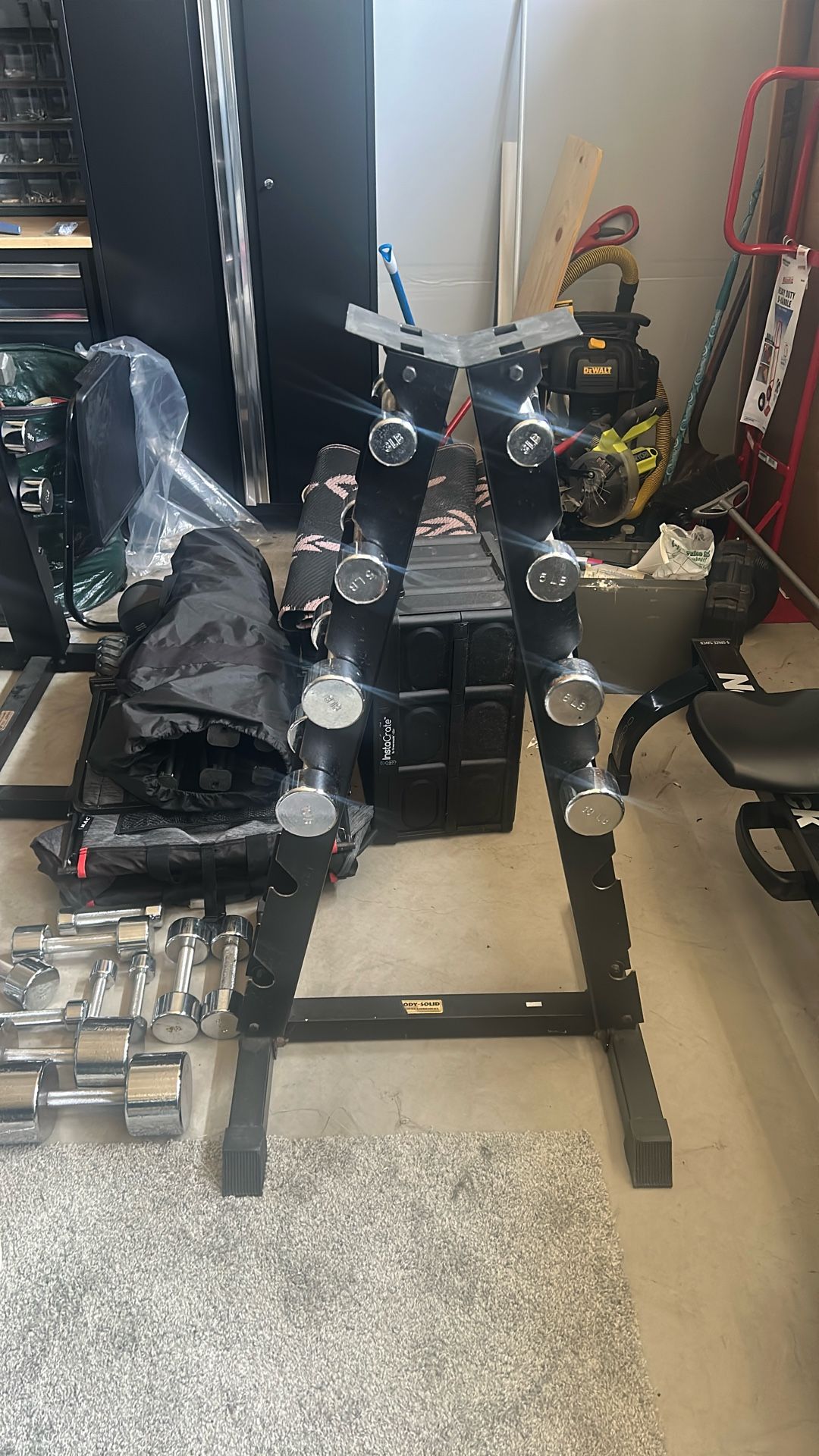 Weights And Stand