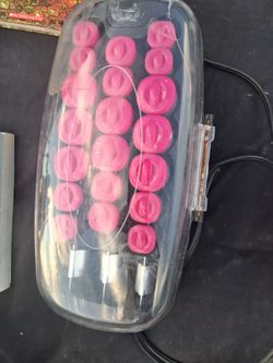 Electric Hot Roller Set with Case