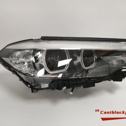 2017-2020 BMW 5 Series LED Xenon Headlight Right Passenger Side OEM