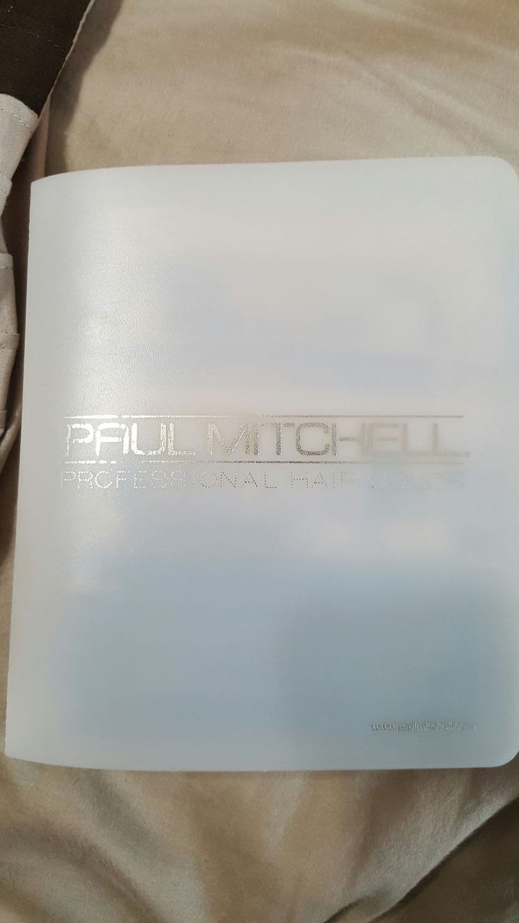 Paul Mitchell color bartenders handbook