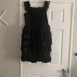 Gothic Black Dress