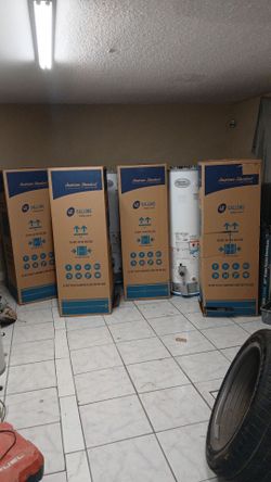 Water Heaters Boilers  40 gallons  new ones