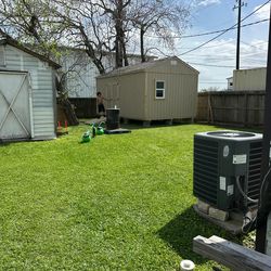 12x20 Gable paredes de 8ft incluye ventila una ventana y puerta doble con rampa