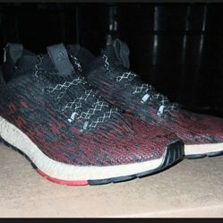 Adidas PureBoost RBL Black Scarlet Size 11