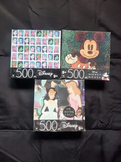 Disney 500pc Puzzles
