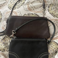 2 Coach Wristlets 
