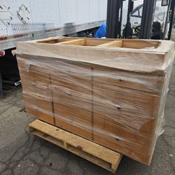 Custom Cabinet with Drawers and File Drawers