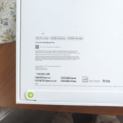 Macbook "16 M4 Pro Chip