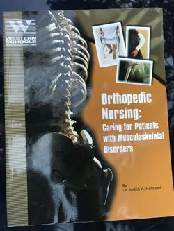 Orthopedic Nursing book