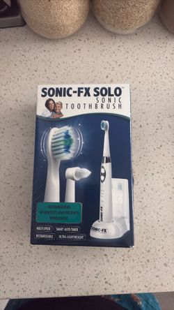 NEW White Sonic-FX Solo Toothbrush