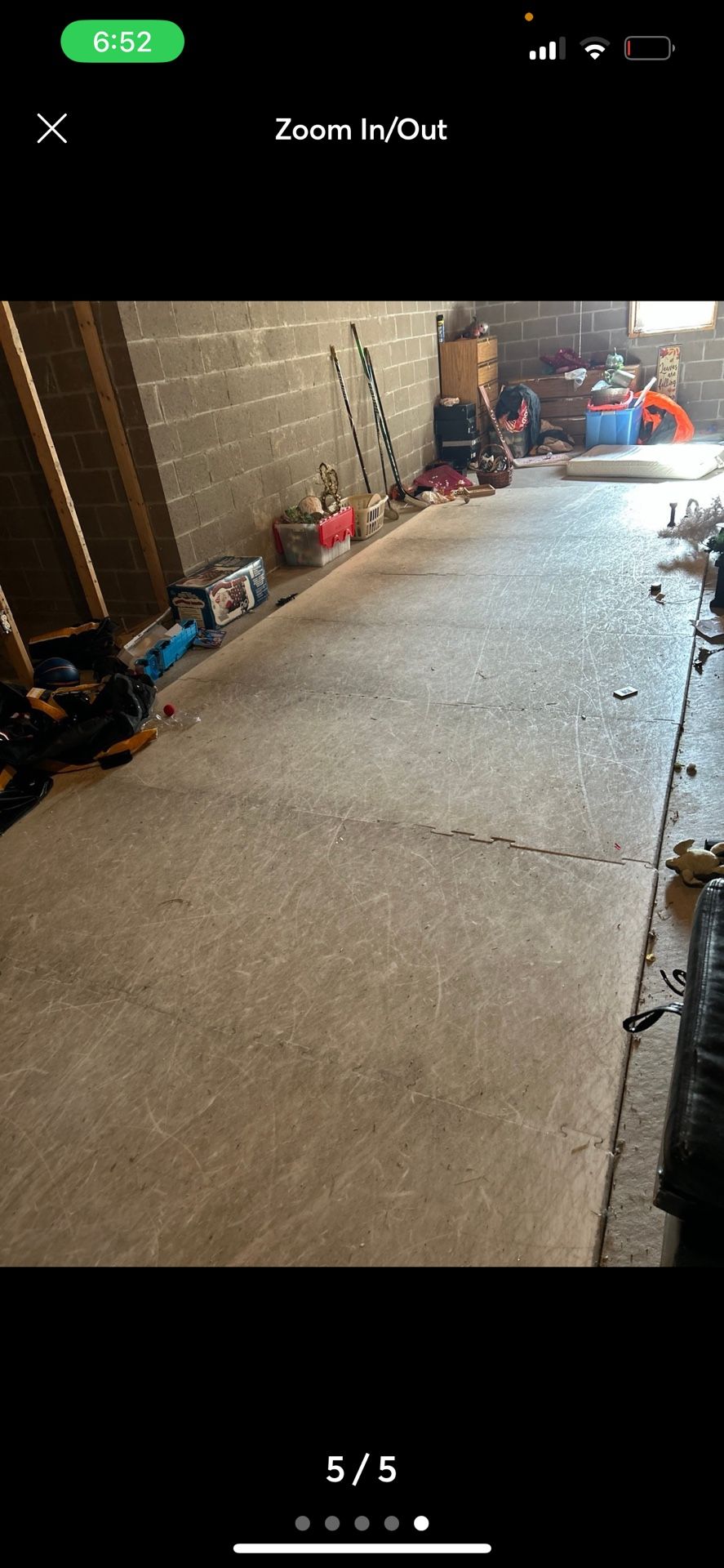 Indoor/outdoor Synthetic Ice Rink