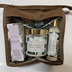 Alodia Hair Care Bundle - Valued at $84 Florish, butter cream & heat style cream