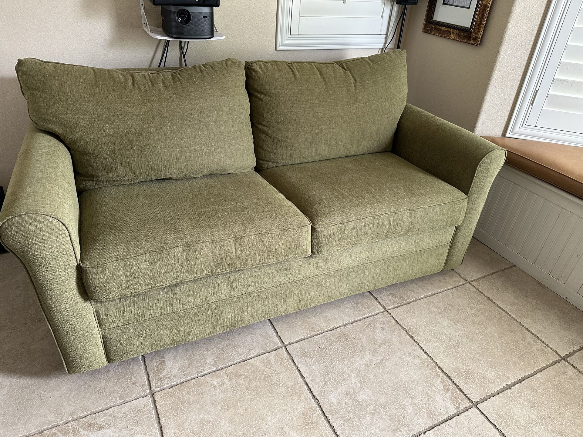 LAZBOY Full Size Sleeper Loveseat 