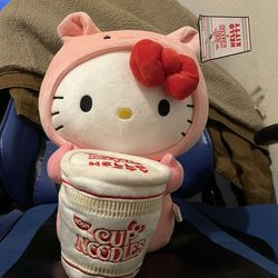 Kidrobot Hello Kitty Plush Cup Noodles