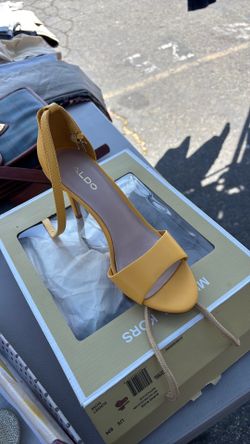 New yellow shoes