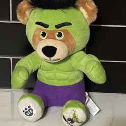 Marvel Green Hulk Build-A-Bear 9”