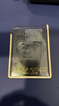 1997 METAL UNIVERSE PLATINUM PORTRAITS 4 DEREK JETER