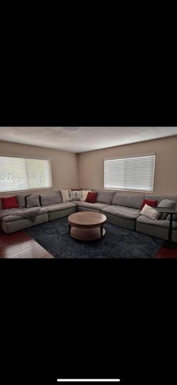 *Free Delivery* Gray Bobs Dream Modular Cloud Couch Sectional