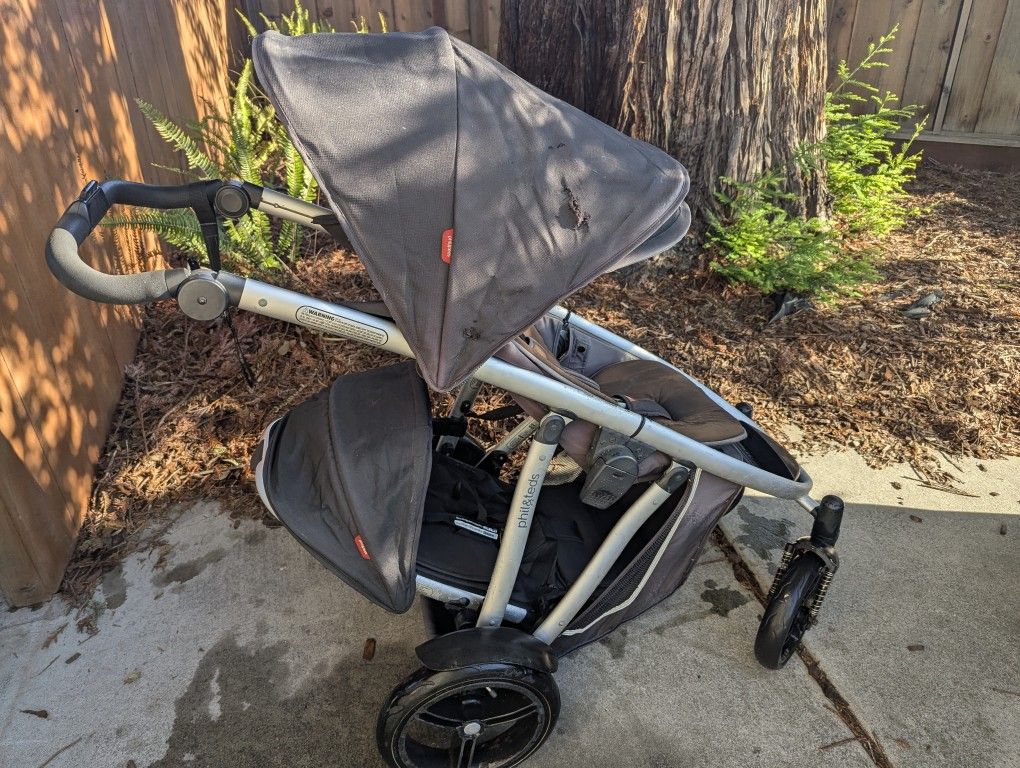phil&teds Verve Jogging Double Stroller