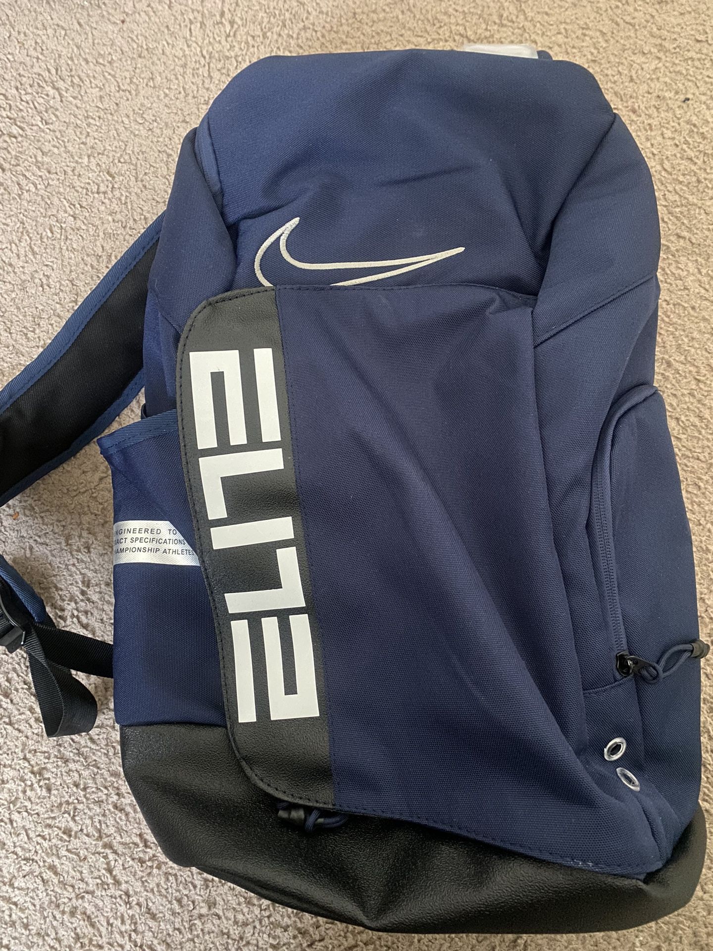 Navy Blue Nike Elite Bag