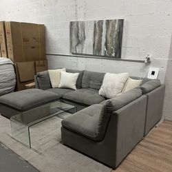 Gray Modular Sectional 