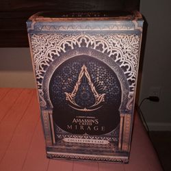 ALL COMPLETE ASSASSIN'S CREED MIRAGE ACTION FIGURE  WITH GAME !!! BRAND NEW ALL ASKING  $150.00
