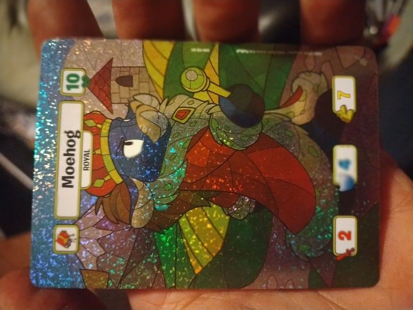 NeoPets ,Moehog"Royal"Refractor