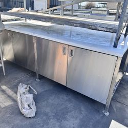 Stainless steel cabinet