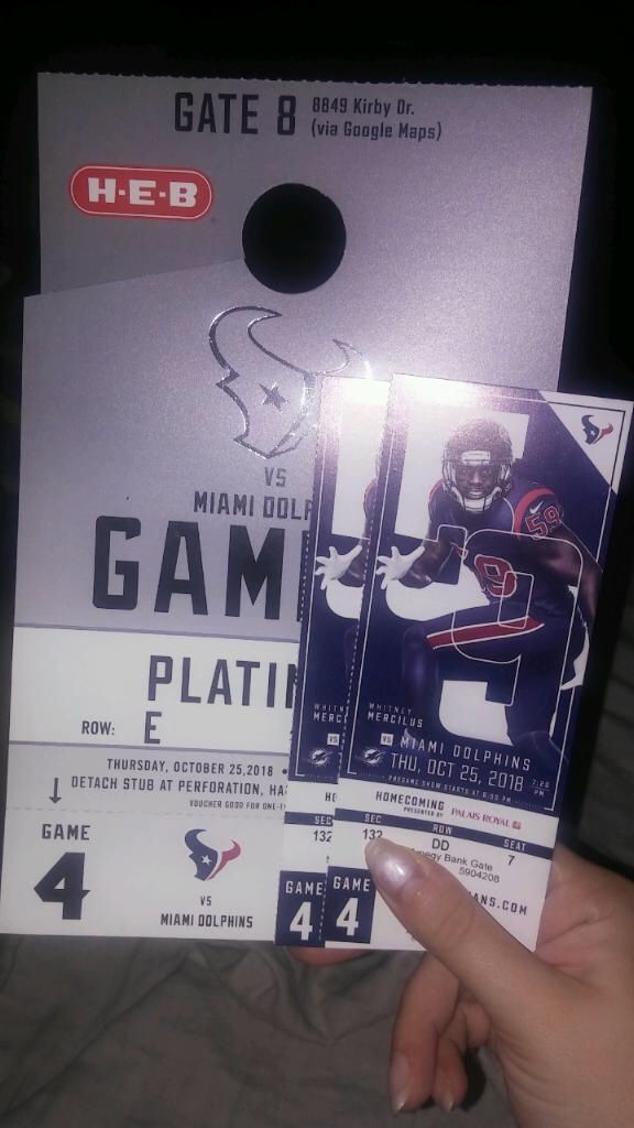 Texans vs dolphins 10/25/18