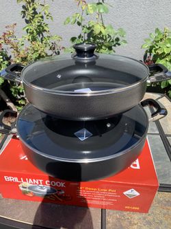 14”y 12” ollas de Teflon