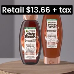 Garnier Whole Blends Shampoo And Conditioner Bundle