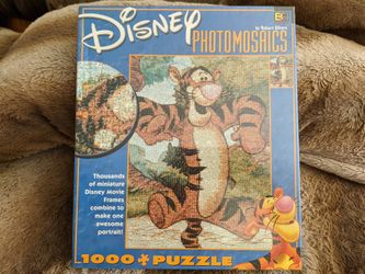 Disney Photomosaics Tigger puzzle