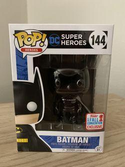 2017 Fall exclusive Black Chrome Batman POP