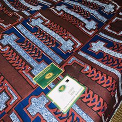 6 Yards NEW African Wax Block Fabric 