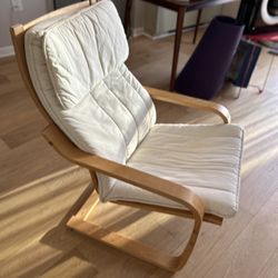 Ikea Poang Chair (White)