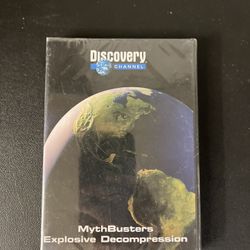 Discovery Channel - MythBusters: Explosive Decompression (DVD, 2003) New Sealed