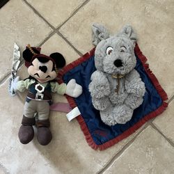 Disney Pirates Of The Caribbean And Dog plush