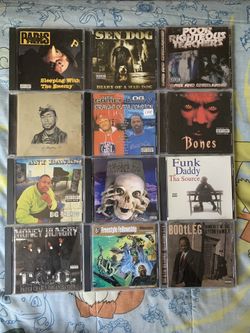 Rare rap hip hop g funk gangsta rap CD music out of print Rare rap hip hop g funk gangsta rap CD music out of print