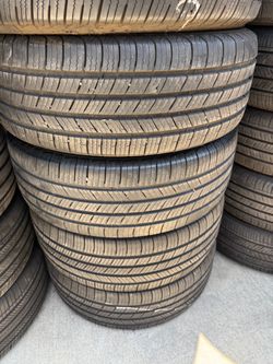 225/55r17 Michelin tires en excelentes condiciones de vida las 4
