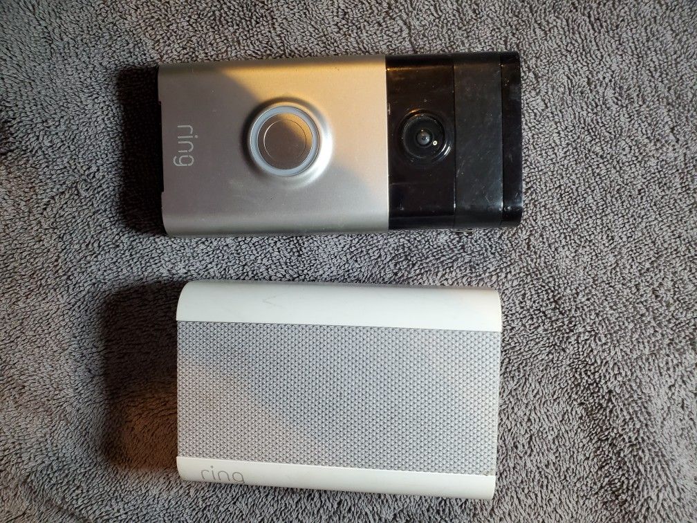 Ring Video Doorbell 1st Gen And Ring Chime Pro 2nd Gen Plug In