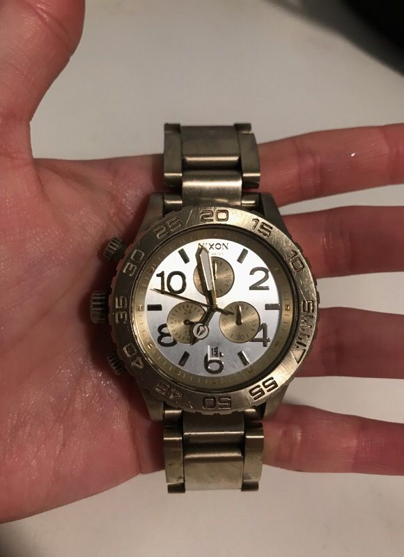 Nixon 51-30 Gold Watch