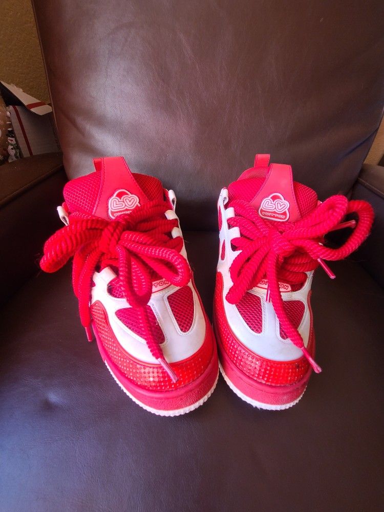Men's Louis Vuitton Skate Sneaker Red 