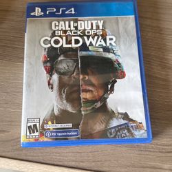 Cold War PS4