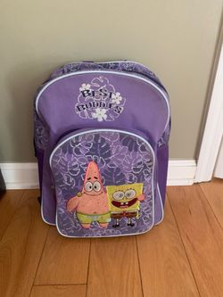 Kids School Backpack-SpongeBob Squarepants Cartoon Bag