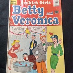 Archie's Girl Betty And Veronica Number 96 Comic Book 1963