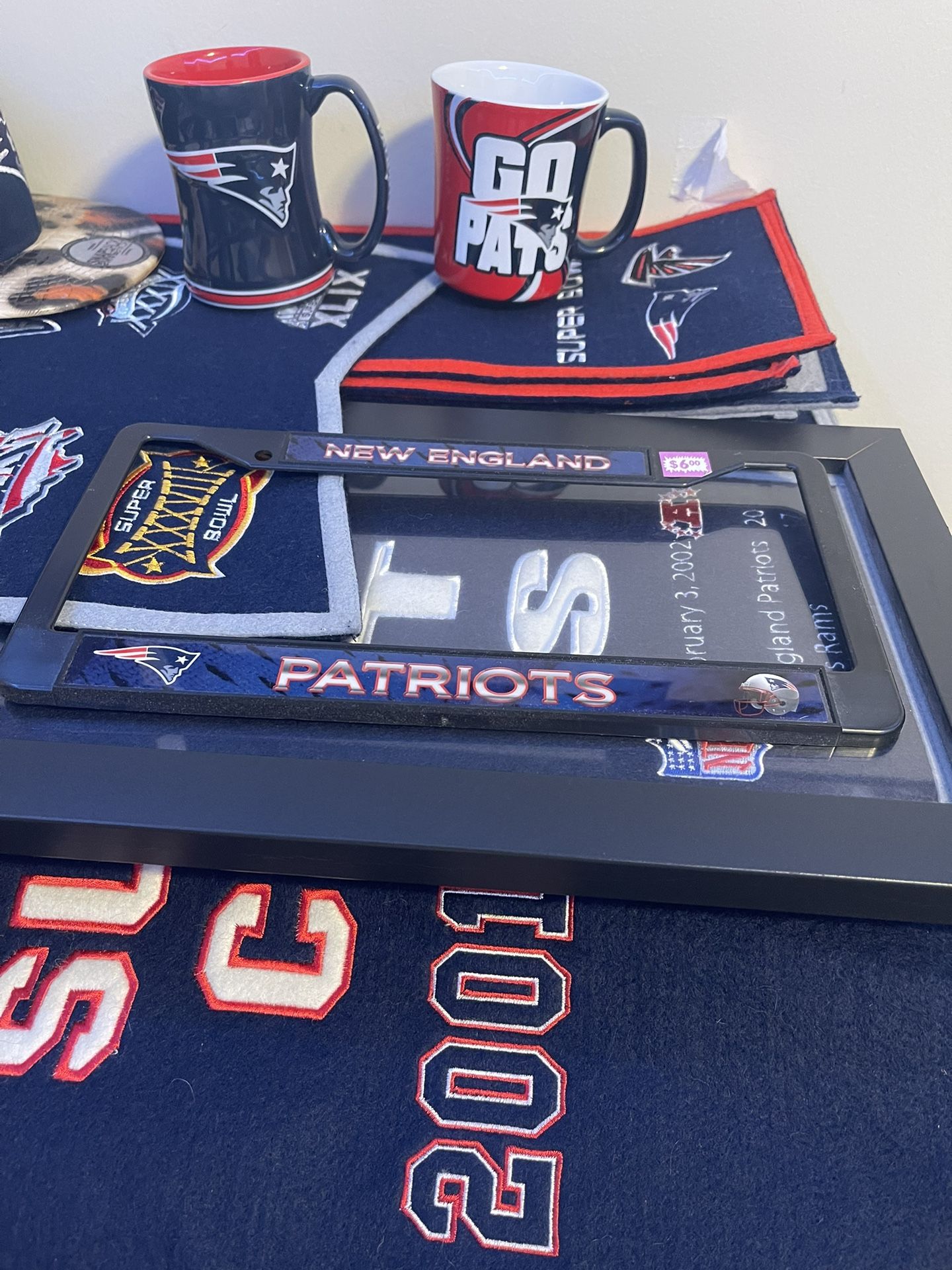 New England Patriots Memorabilia