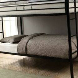 Twin Bunk Bed with 2 mattress