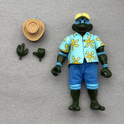 Neca TMNT Cartoon Vacation Leonardo 7” Action Figure