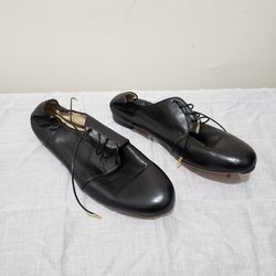 Men's Italian leather shoes for dancing. AGL. Attilio Giusti Leombruni. Shoes were not used for their intended purpose. They were fitting rooms.